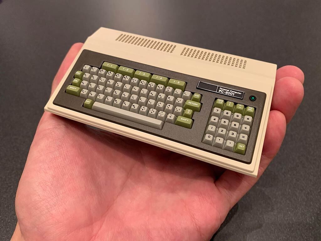 PC-8001 Mini With 16 Classic Titles Announced By NEC PC, Developed 
