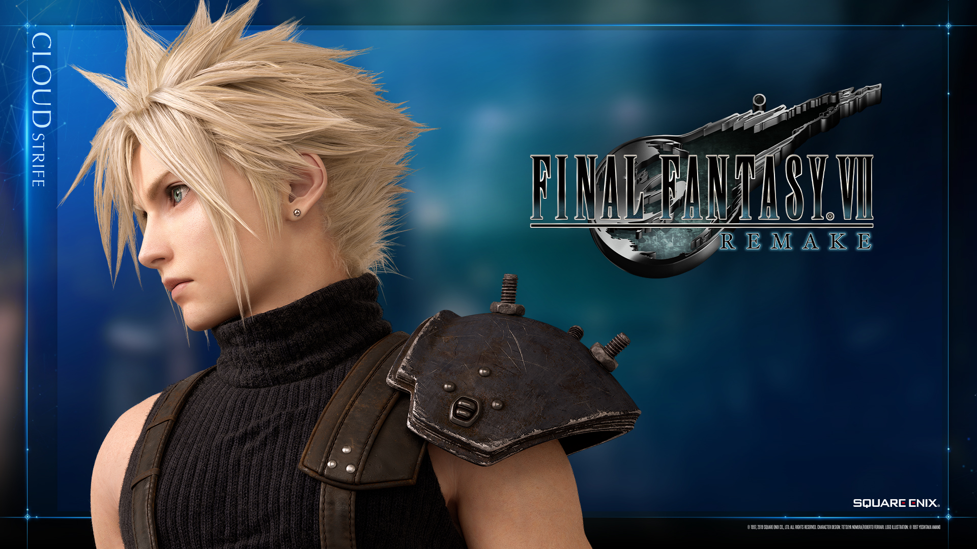 Final Fantasy Vii Remake Wallpapers Of Cloud Strife And Barret Wallace Now Available Siliconera