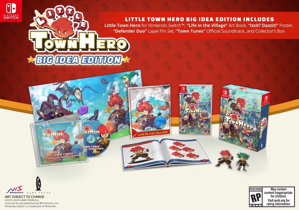 Little Town Hero Physical Copies Coming 