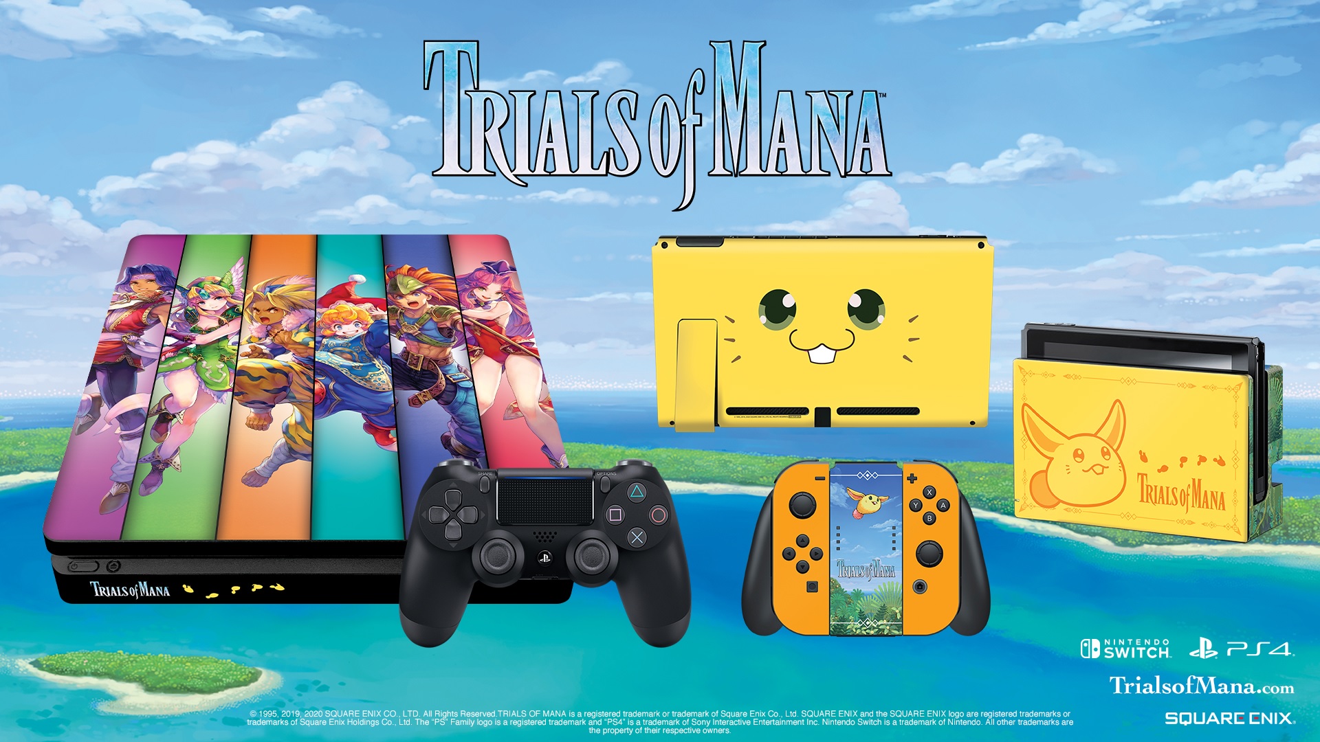 Square Enix Will of Mana Switch and PS4 Systems