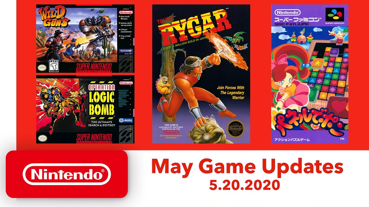 nes games coming to switch