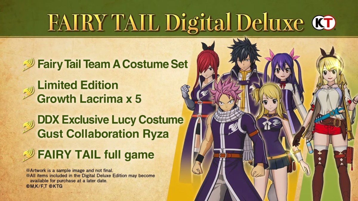 FAIRY TAIL: Anime Final Season Costume Set for 16 Playable Characters