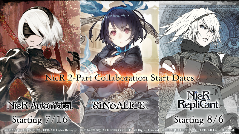 SINoALICE X Date A Live! Alice wearing a combination of her