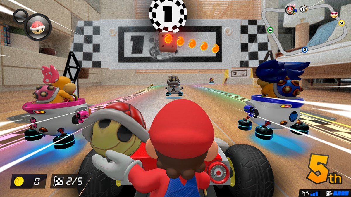 Velan Studios says Mario Kart Live: Home Circuit was inspired by
