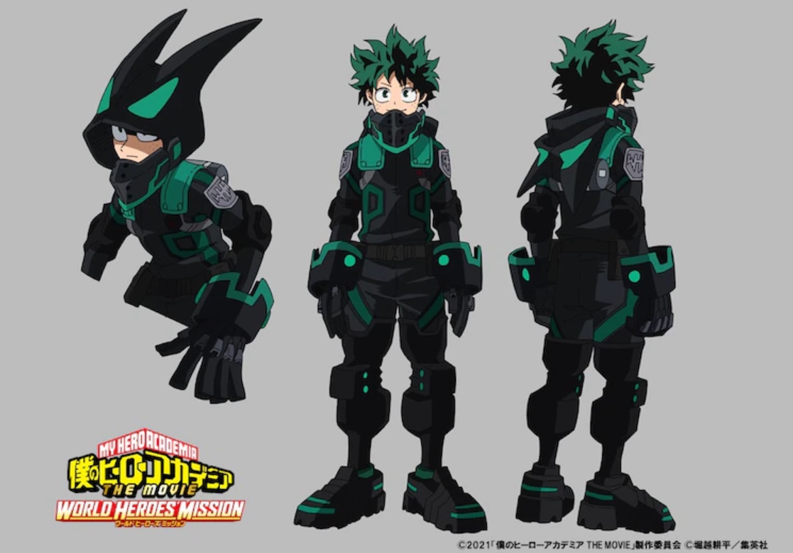 My Hero Academia World Heroes Mission Film Stealth Costumes Go Tactical - my hero academia reverence roblox