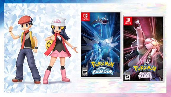 Celebrate the release of Pokémon Brilliant Diamond and Pokémon