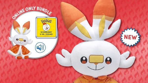 pokemon build a bear scorbunny