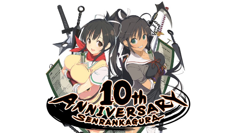 Senran Kagura series 10th anniversary website launched - Gematsu