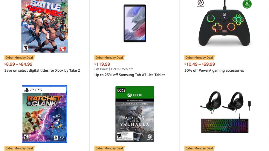 Here are all the latest Cyber Monday gaming deals, LIVE