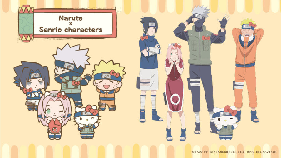 Naruto Sanrio Collaboration Turns Hello Kitty into a Ninja
