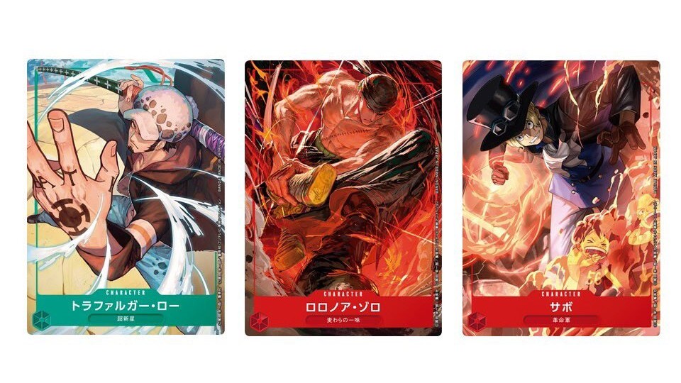 One Piece Card Game Decks Detailed, Cards Shown Siliconera