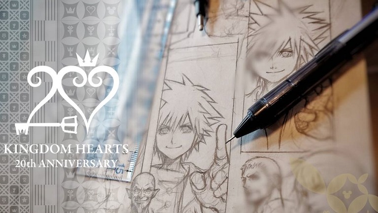 Nomura Shares Kingdom Hearts 20th Anniversary Sketch - Siliconera