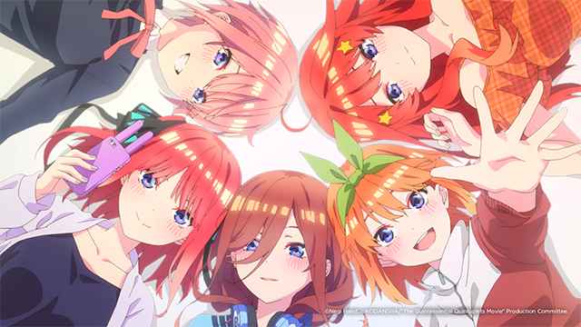 The Quintessential Quintuplets Movie New Visual : r/anime