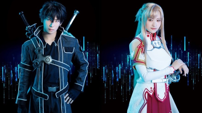 Anime Trending - Kirito, Asuna, and Mito goes up on stage to