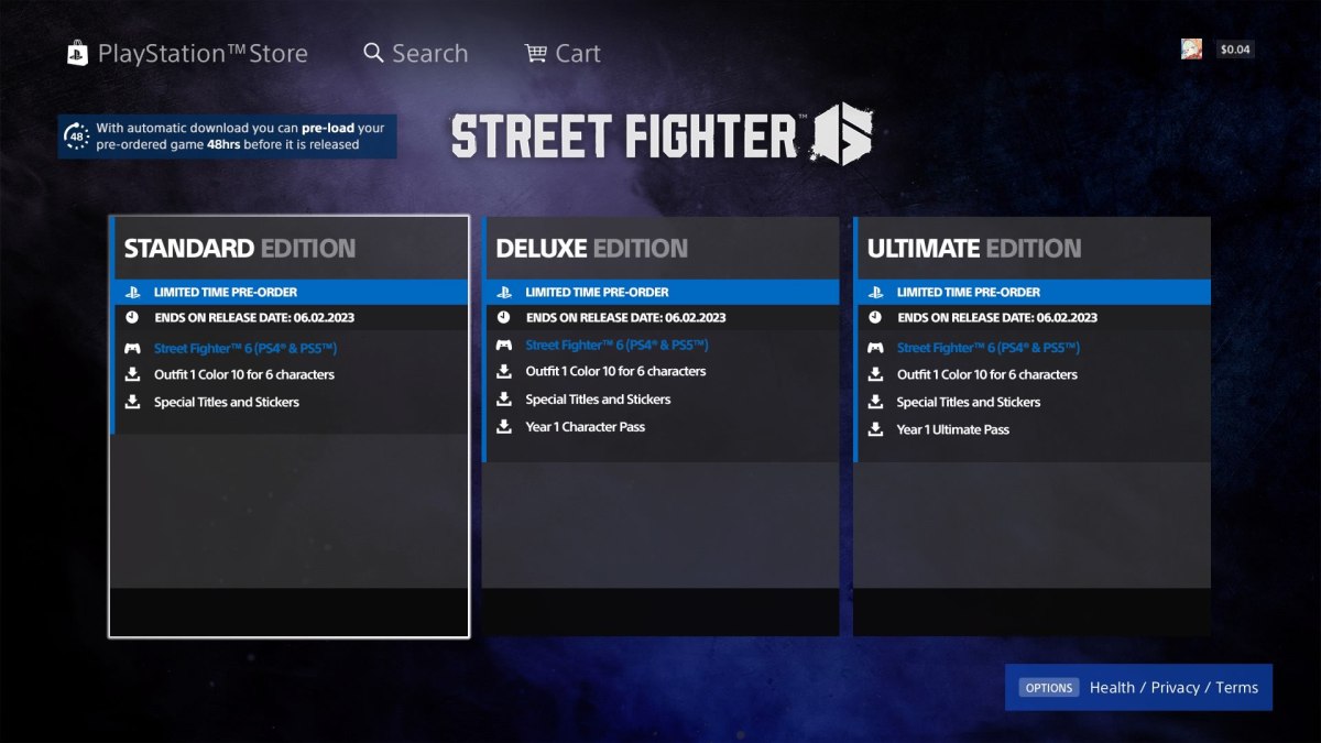 Buy Street Fighter 6 PS4 Compare Prices