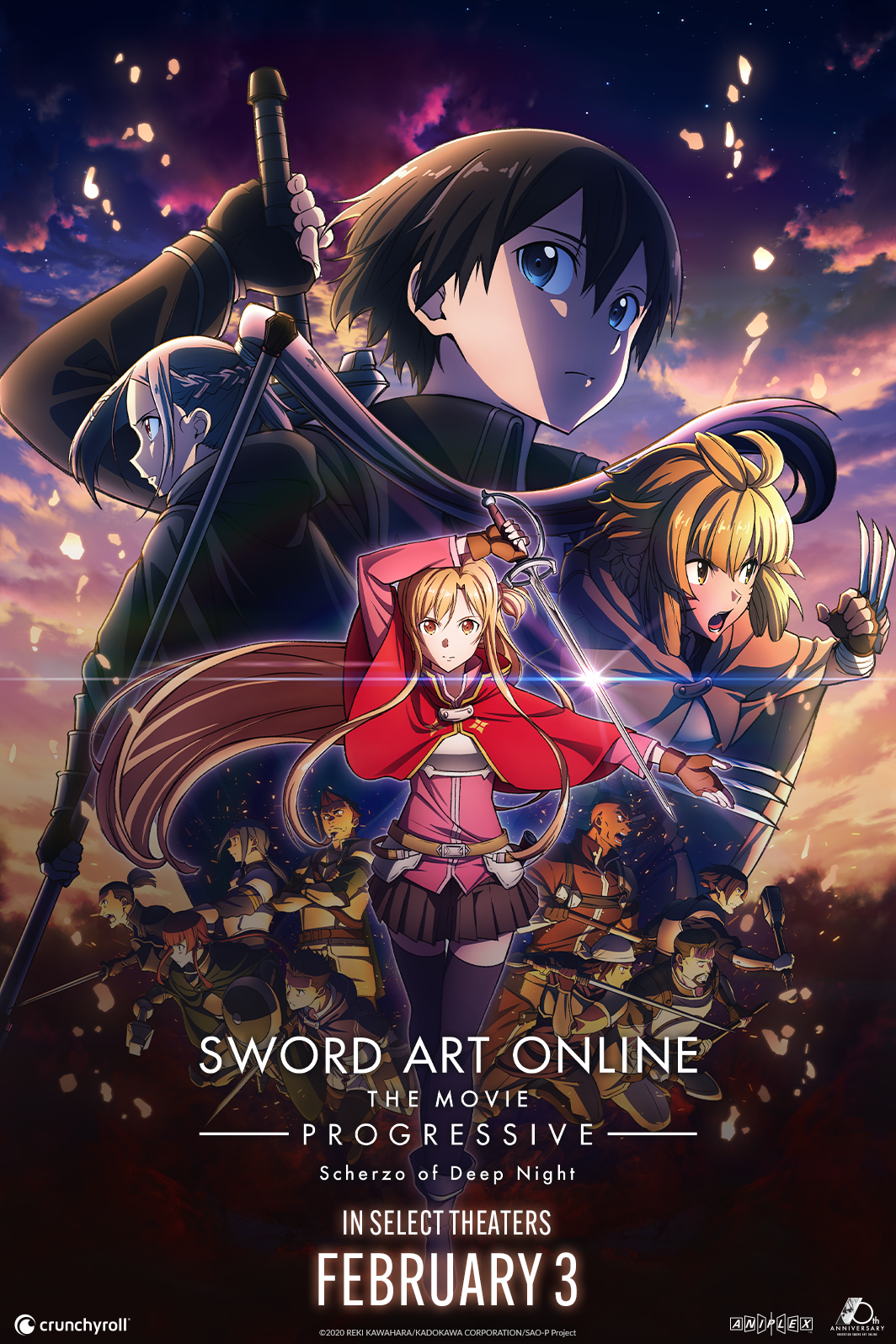 Sword Art Online Progressive Gets US Theater Release Date - Siliconera