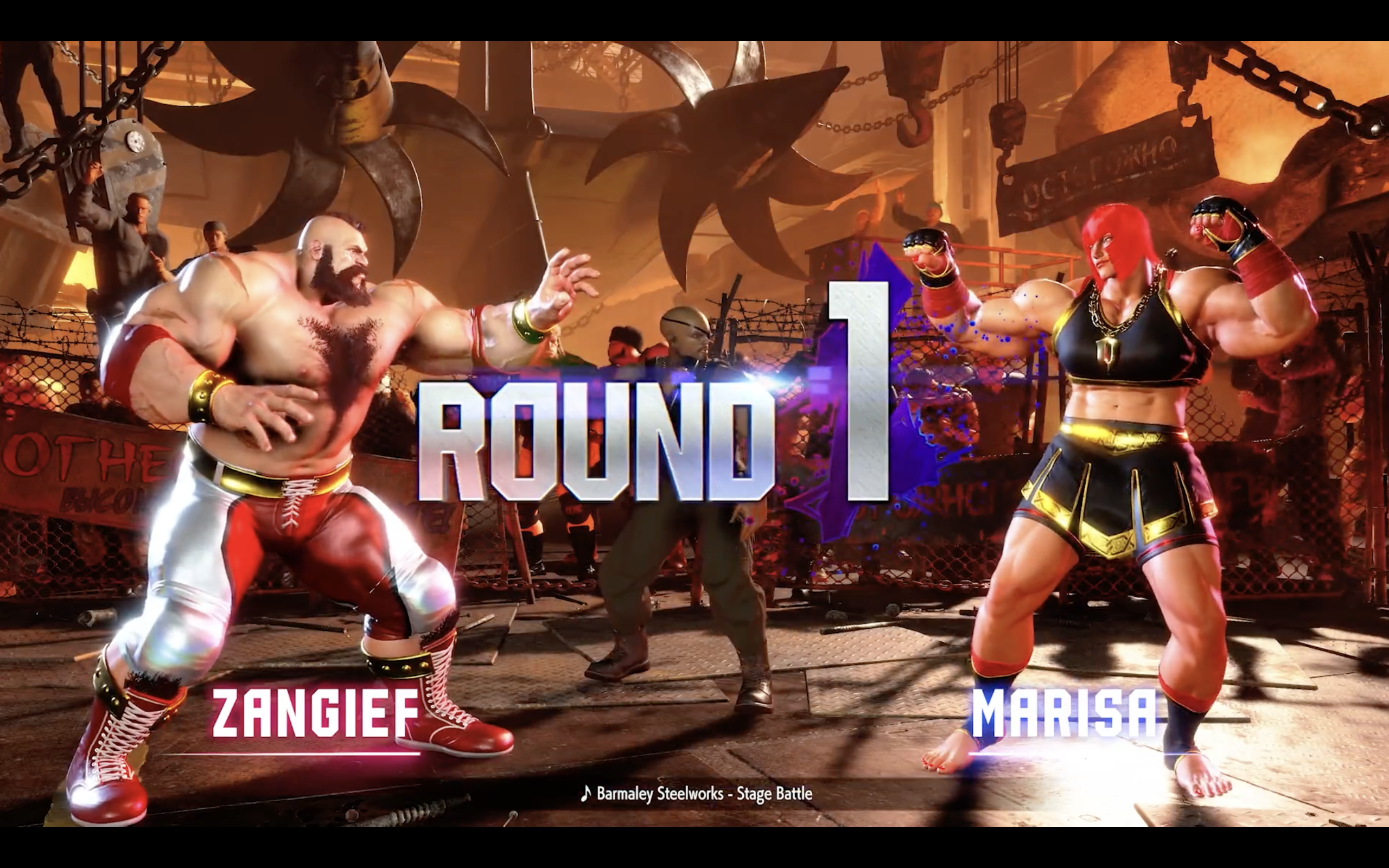 Marisa vs Zangief! Who's excited for SF6