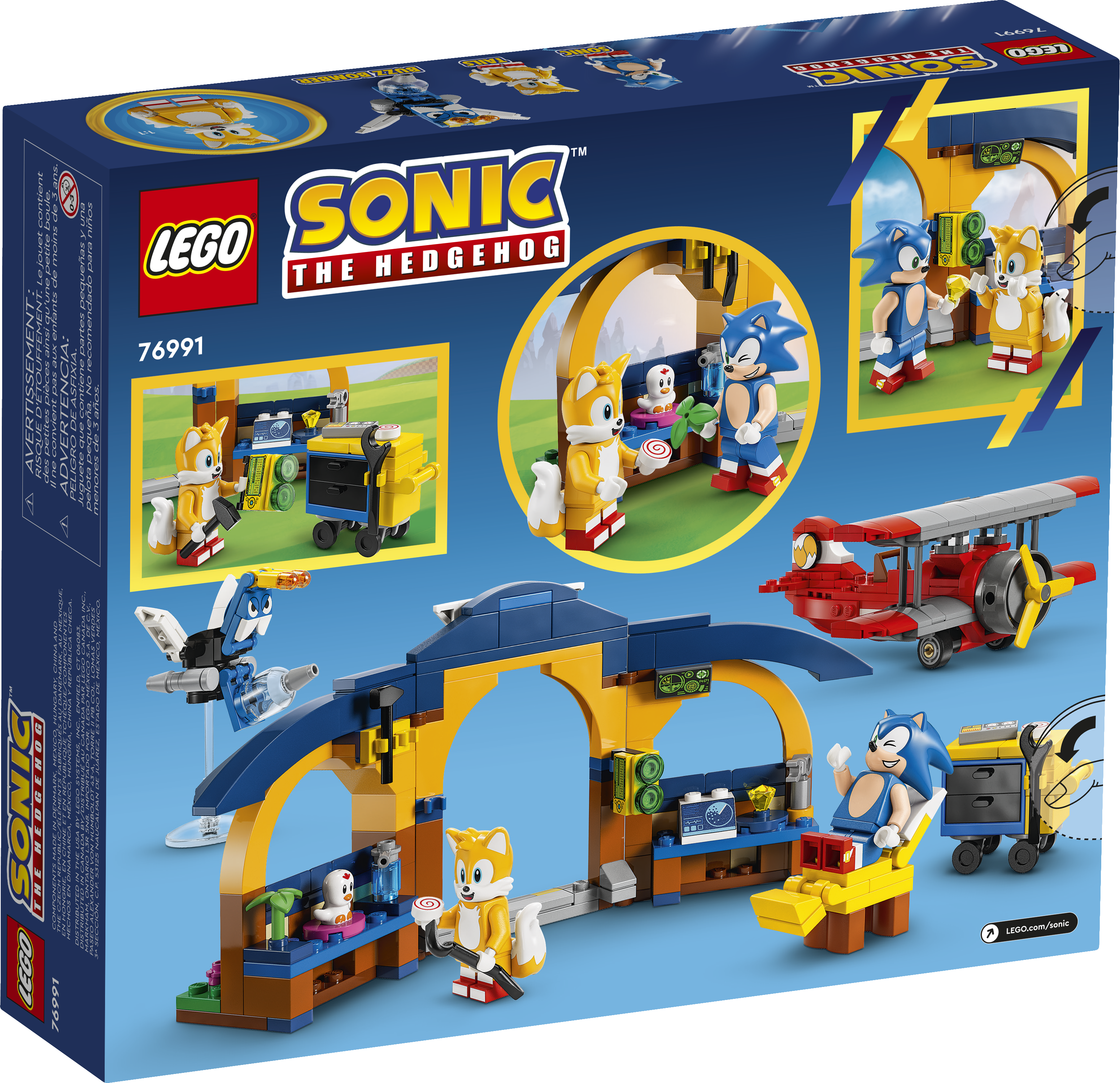 New Sonic the Hedgehog LEGO Sets Officially Revealed