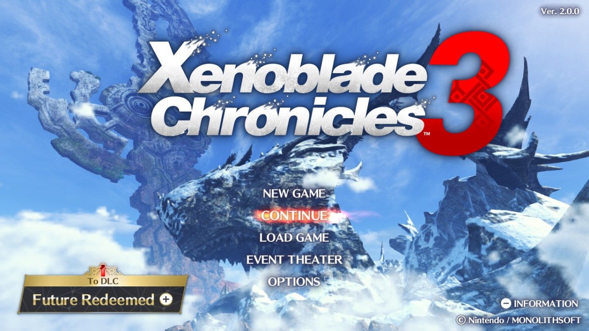 Xenoblade Chronicles 3: Future Redeemed coming next week