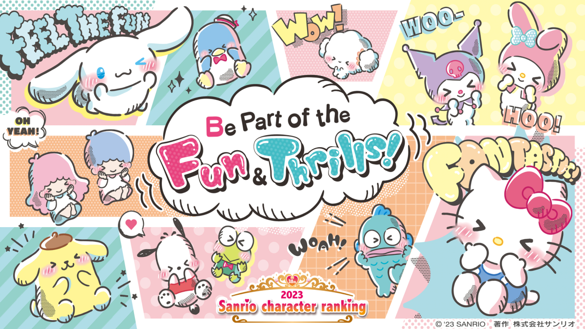 Cast Your Vote In The 2023 Sanrio Character Ranking GameNotebook