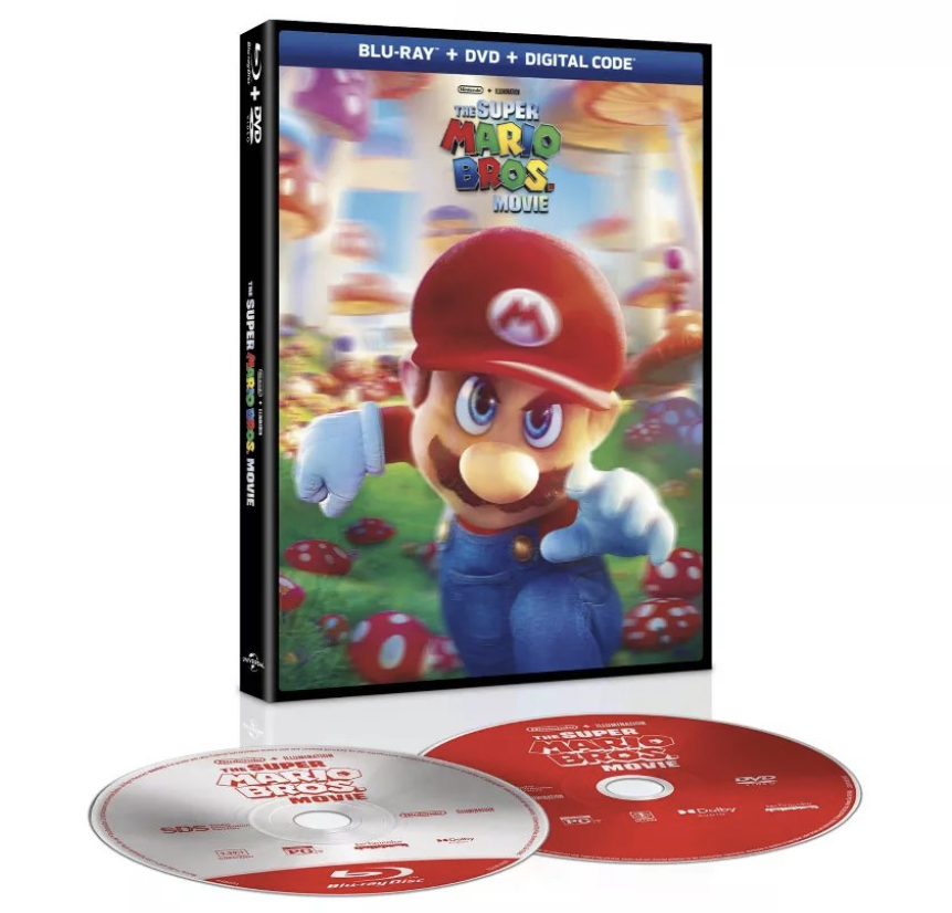 Super Mario Bros Movie Bluray and DVD Preorders Open Siliconera