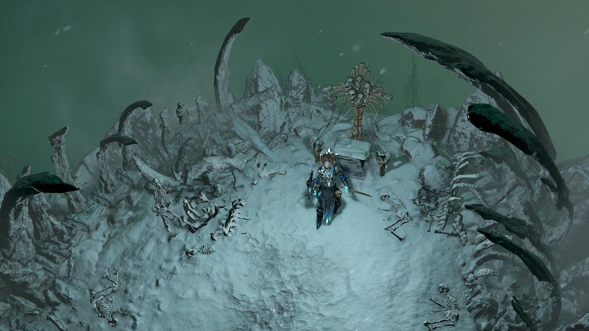 Screenshot of the Necromancer Call of the Underworld quest in Diablo 4.