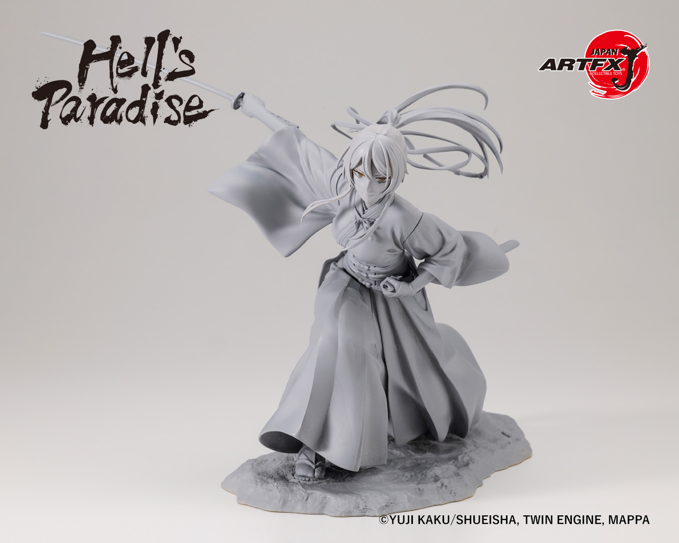  Kotobukiya Hell's Paradise: Yuzuriha ARTFX J Statue : Toys &  Games
