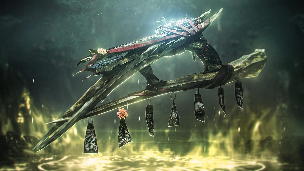 Screenshot of Ex Diris exotic weapon in Destiny 2 Season of the Witch.