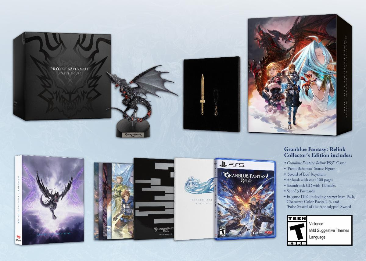 Granblue Fantasy: Relink Collector's and Deluxe Editions Detailed