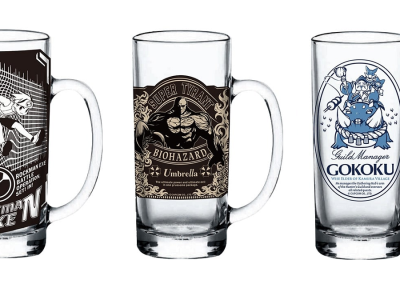 Capcom Beer Mugs Resident Evil Super Tyrant Mega Man Battle Network Monster Hunter Rise