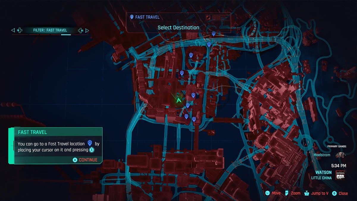 How To Fast Travel In Cyberpunk 2077 2 0 Siliconera   Cyberpunk 2077 Fast Travel Map Feature 