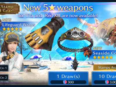 FFVII Ever Crisis Beach Festival Fun Banner