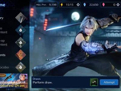 FFVII Ever Crisis Sephiroth Banner, Costume, and Wallpaper Appear