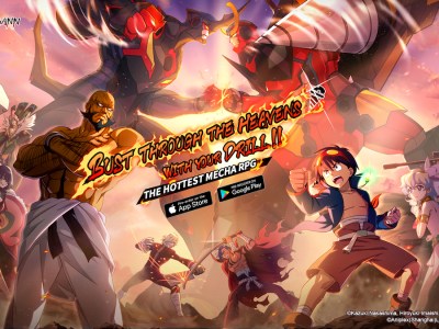 Gurren Lagann Mobile Game Releasing This October