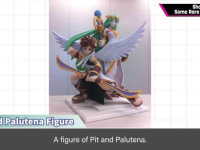 Masahiro Sakurai Shared Rare Kid Icarus Pit and Palutena Figure