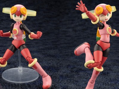 Mega Man Battle Network Roll Model Kit Prototype Revealed