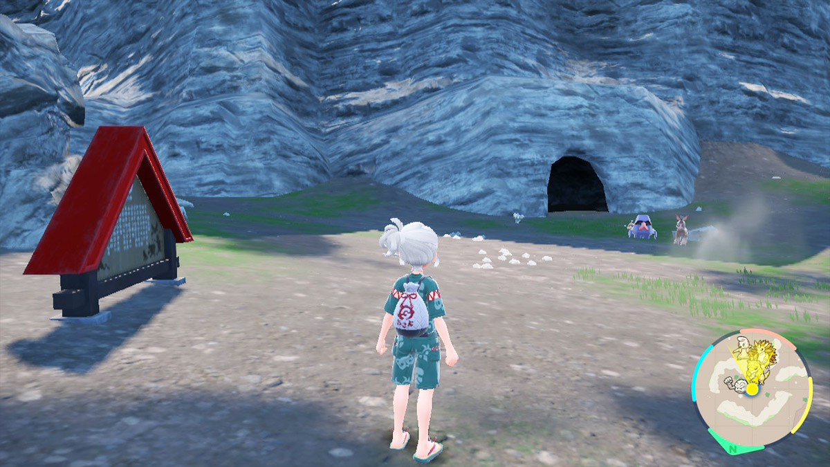 Unremarkable Teacup cave location in Pokemon Scarlet and Violet The Teal Mask