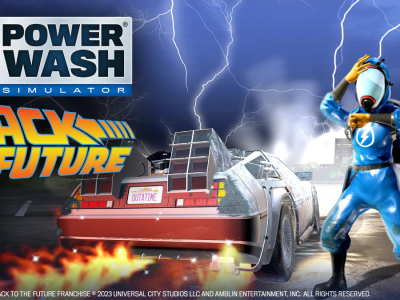 PowerWash Simulator Back to the Future