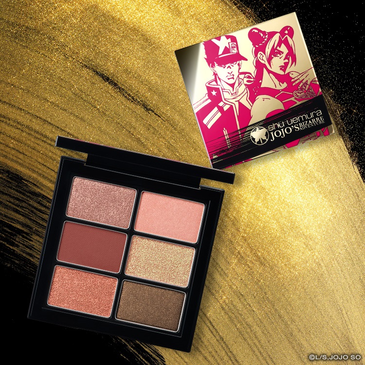 Shu Uemura x JoJo's Bizarre Adventure: Stone Ocean Makeup