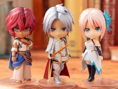 Bandai Namco announced there will be three Tales of Arise Figuarts Mini figures of Alphen, Shionne, and Dohalim.