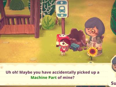 If you want Sugihara to move to town in Mineko's Night Market, you'll need to find all four machine parts first.