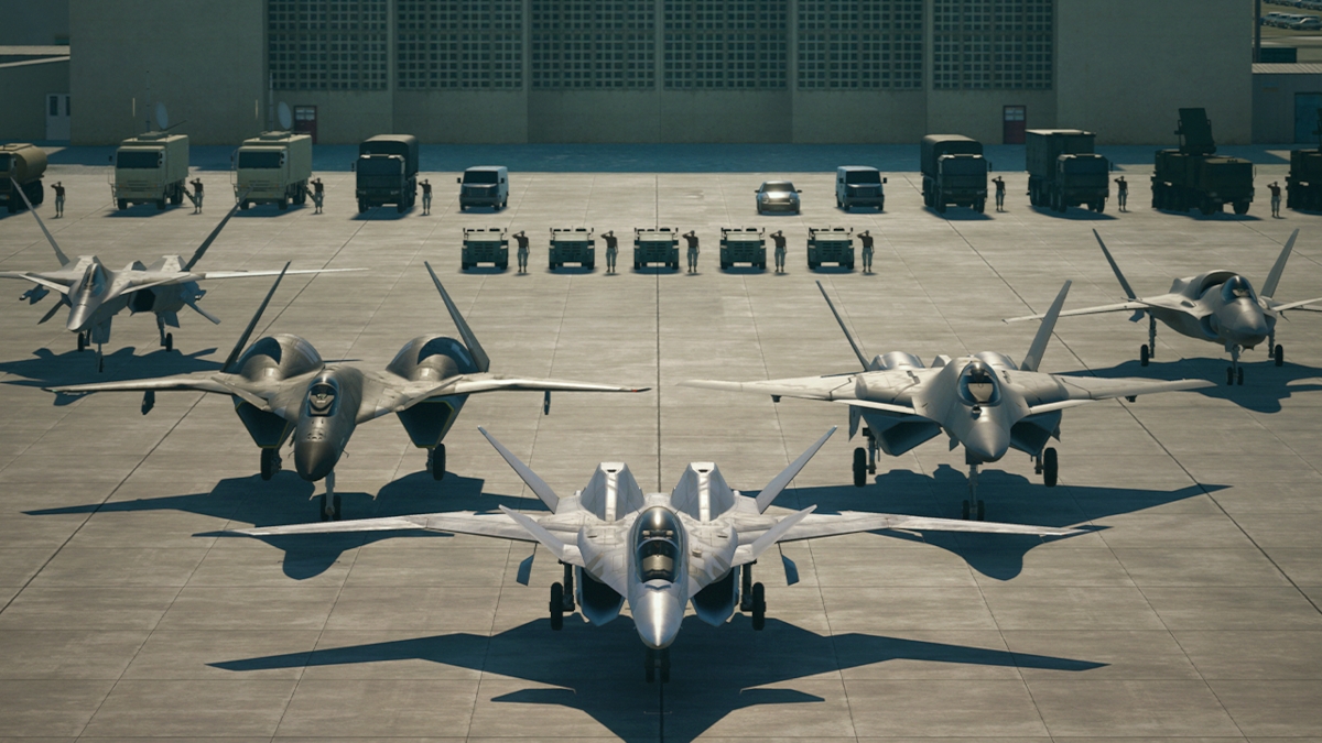 The US is developing tech used by Ace Combat 7's Arsenal Bird