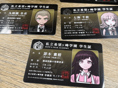 Danganronpa ID Cards