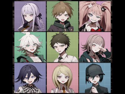 Danganronpa Animate Fair features new character illustrations by Sakusya2