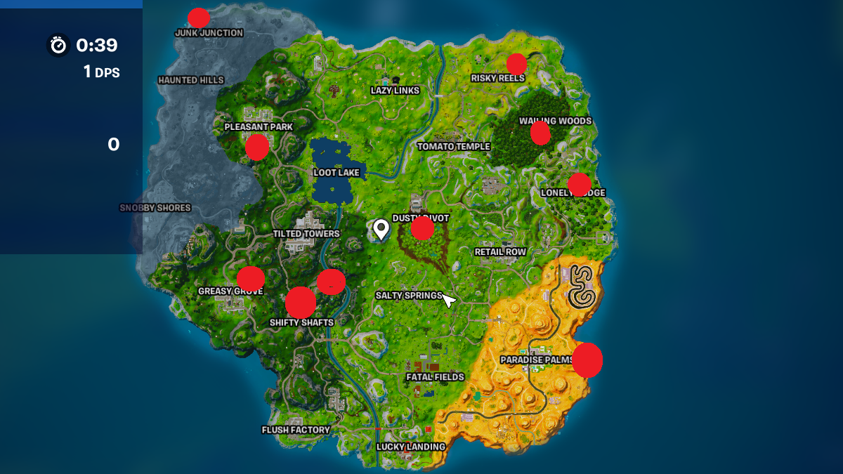 Fortnite gnomes locations OG