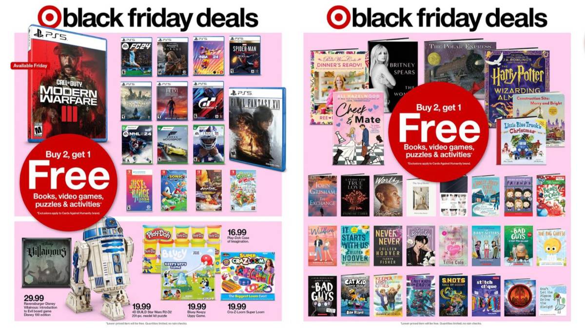 Target Buy 2 Get 1 Free Sale on Video Games Starts Next Week