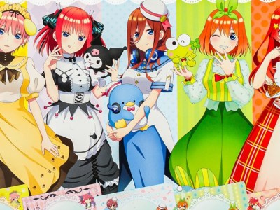 The Quintessential Quintuplets Sanrio crossover merchandise