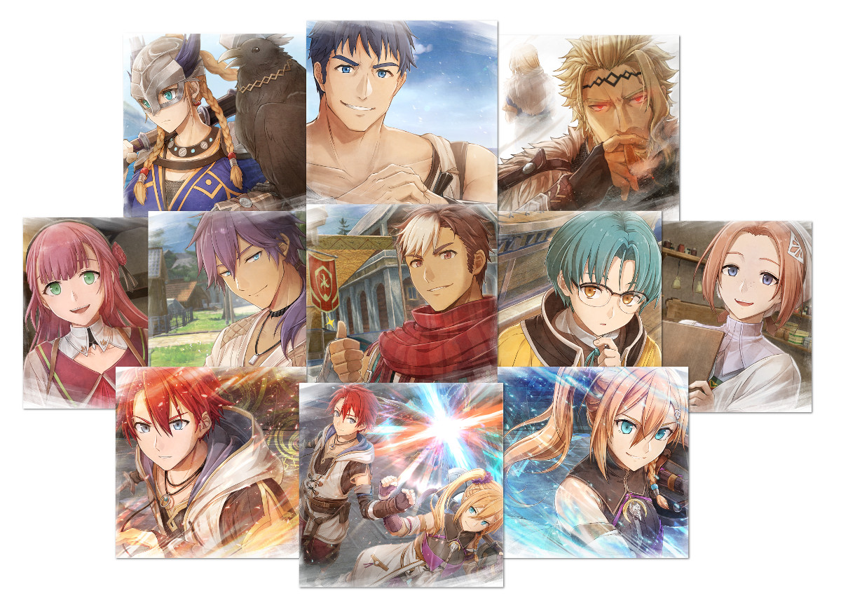 Ys X Nordics Original Soundtrack bonus countdown images