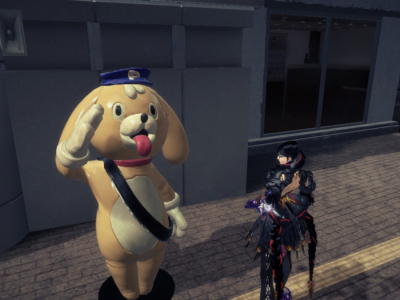 Astral Chain easter egg in Bayonetta 3