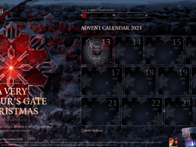 Baldur's Gate 3 Christmas story